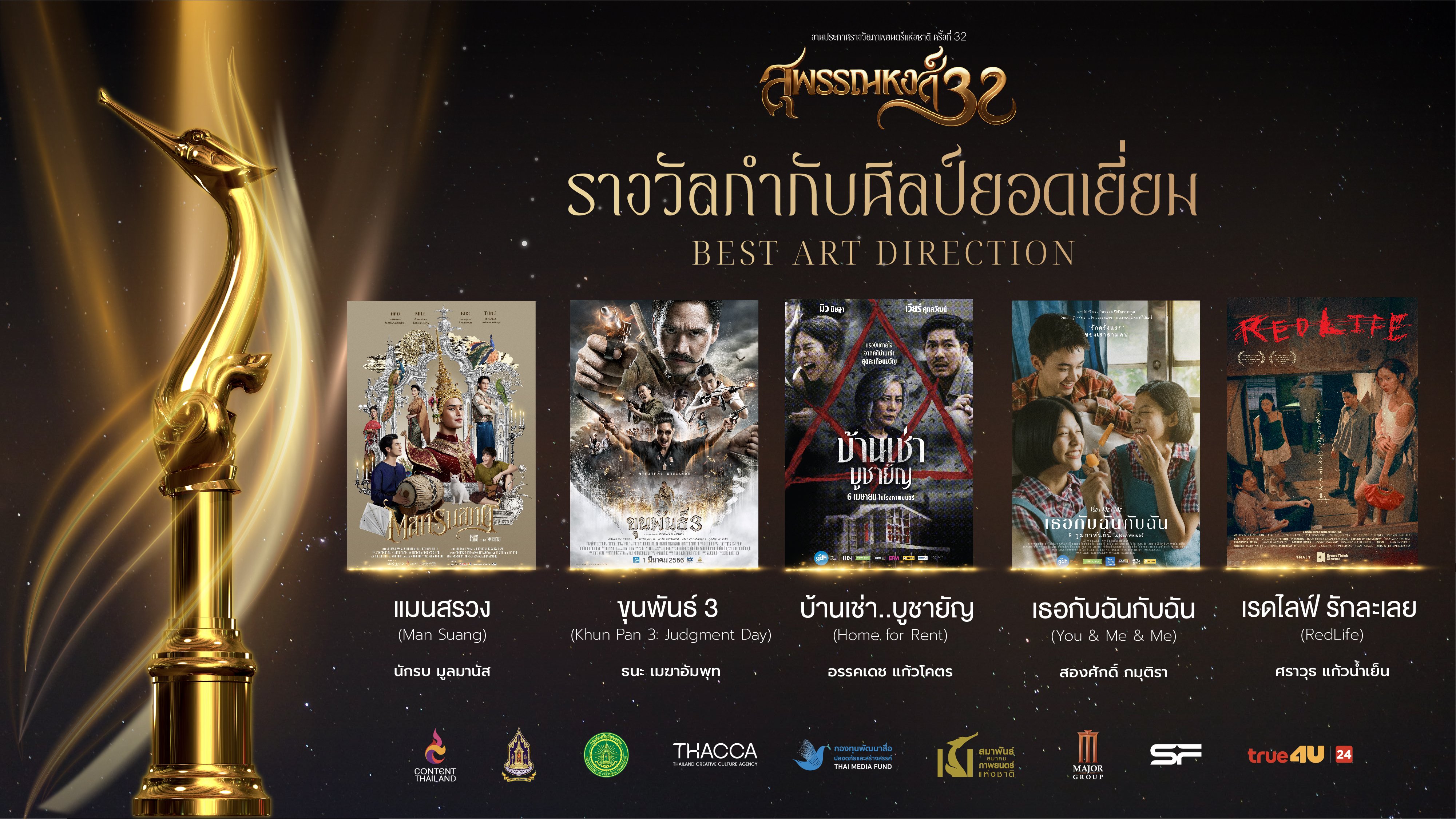 รางวัลสุพรรณหงส์ ครั้งที่ 32