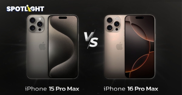 เทียบ iPhone 15 Pro Max และ iPhone 16 Pro Max มีอะไรเปลี่ยนไปบ้าง?