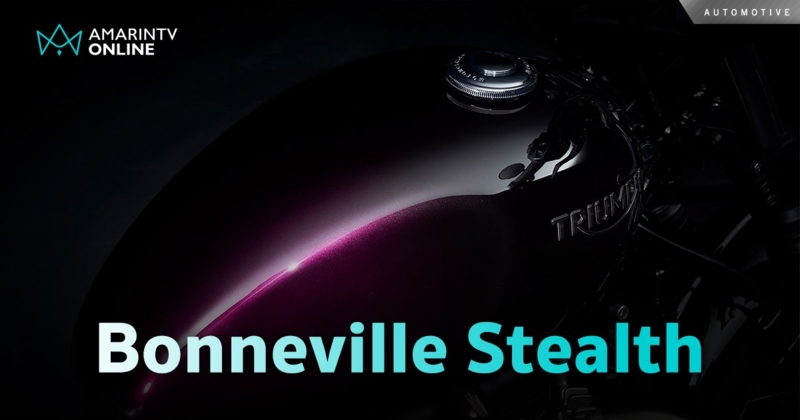 Triumph Bonneville Stealth Edition คอลเล็กชันพิเศษ ทั้ง 8 รุ่น