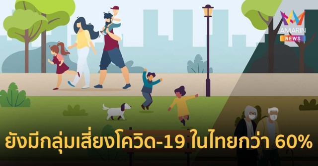 แอสตร้าเซนเนก้า เผยผลสำรวจยังกลุ่มเสี่ยงโควิด-19 ในประเทศไทยกว่า 60%