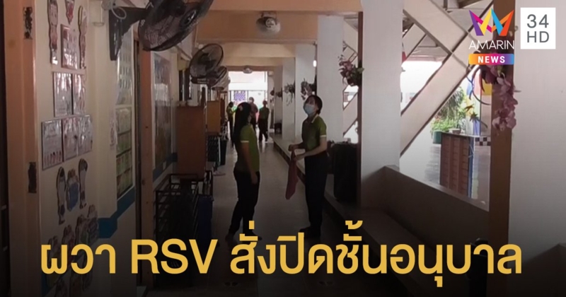 อ่างทองผวา! ปิดอนุบาล 3 ระดับชั้น พบเด็กติด RSV นับสิบราย