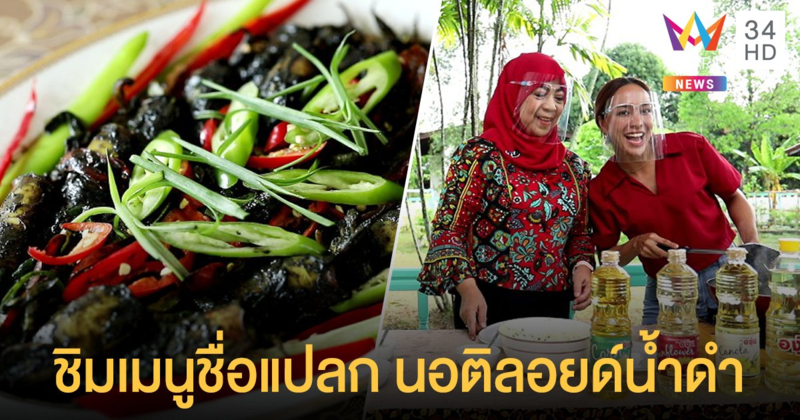 ซาร่า นลิน พาเที่ยวเมืองพหุวัฒนธรรม สตูล เข้าครัวพาชิมเมนูชื่อแปลก นอติลอยด์น้ำดำ
