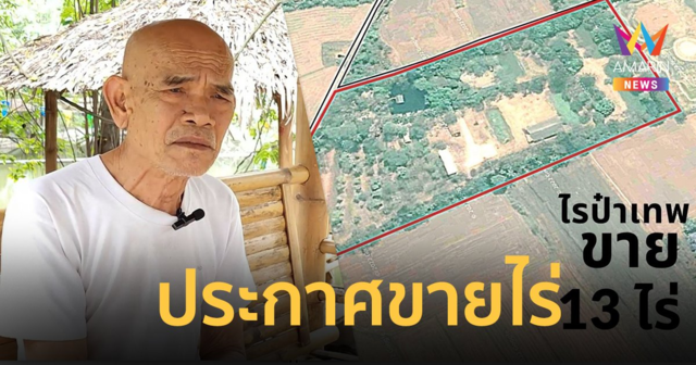 “ป๋าเทพ โพธิ์งาม” ประกาศขายที่ดิน 13 ไร่ พร้อมสิ่งปลูกสร้าง