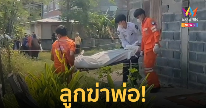 สลด! ลูกชายเมาหนักฆ่าพ่อเสียชีวิต เผยทั้งคู่มีประวัติรักษาที่ รพ.จิตเวช