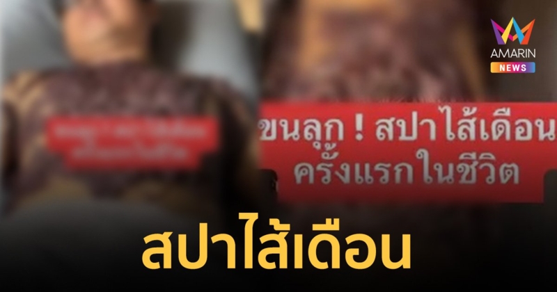 ขนลุก! "สปาไส้เดือน" เชื่อช่วยผิวสวยออร่า ผู้เชี่ยวชาญ ชี้ เสี่ยงเชื้อปนเปื้อนเข้าร่างกาย