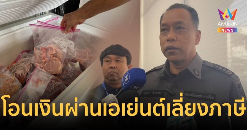 พบขบวนการหมูเถื่อนโอนเงินผ่านเอเย่นต์เลี่ยงภาษี