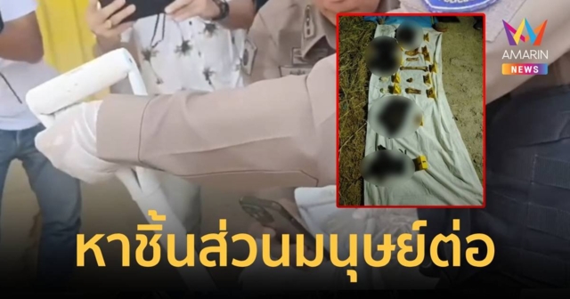ตำรวจนนท์ปูพรมหาชิ้นส่วนมนุษย์ต่อ พลเมืองดีพบพลั่วเปื้อนเลือดนำส่งเจ้าหน้าที่