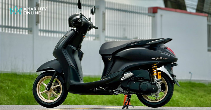 YAMAHA ส่ง GRAND FILANO Special Edition สีพิเศษ Magma Black