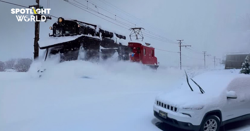 พายุฤดูหนาวพัดถล่มตะวันตก สหรัฐฯ-ยุโรป เจอหิมะอ่วม