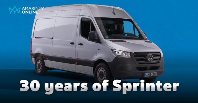 ครบรอบ 30 ปี Mercedes-Benz Sprinter เปิดประวัติตั้งแต่รถรุ่นแรก