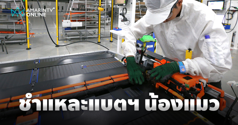 ชำแหละทุกชิ้นส่วนแบตเตอรี่ ORA Good Cat ผลิตจากโรงงาน SVOLT Energy