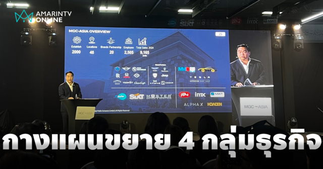 MGC-ASIA ก้าวสู่ปีที่ 25 กางแผน Road Map เล็งขยาย 4 กลุ่มธุรกิจ