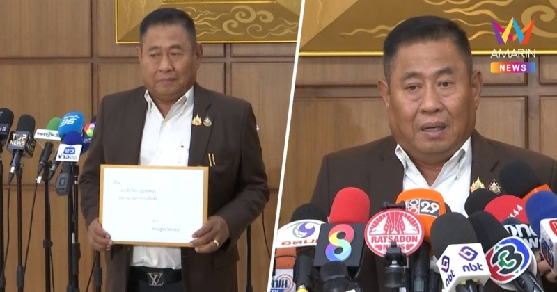 "ณฐพร" ยื่นยุบ "ภูมิใจไทย" เอี่ยวฮั้วสว. เข้าข่ายล้มล้างการปกครอง