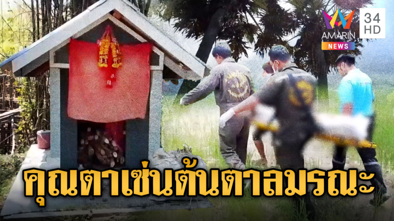 สลด!! ตาตกต้นตาล 20 เมตรคอหักเสียชีวิต