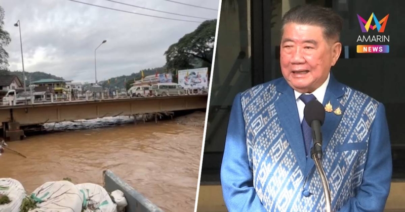 "ภูมิธรรม" ยัน น้ำท่วมเชียงรายไม่น่ากังวล เหตุน้ำมาเป็นช่วง-ระบายได้ดี
