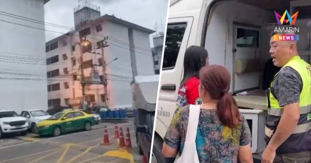 ระทึก! เอื้ออาทรบางโฉลงไฟชอร์ตหม้อแปลง โดดตึกหนีตายเจ็บ 6