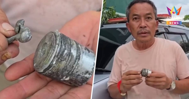 ผงะ วัตถุปริศนาหล่นจากท้องฟ้าทะลุหลังคาเข้าห้องนอน