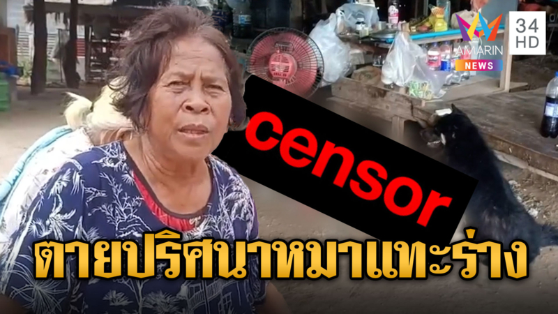 ชาวบ้านหลอน ชายนอนตายปริศา หมาเฝ้าศพแทะเนื้อ