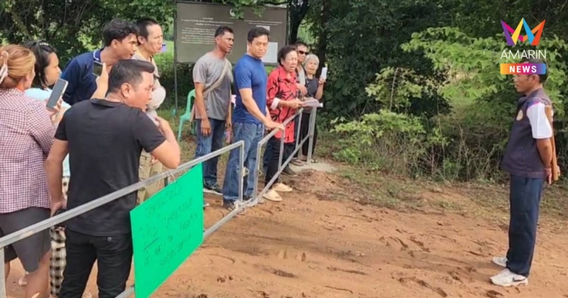 หวิดปะทะ! ชาวบุกพังประตู ที่พักสงฆ์ปิดห้ามผ่าน