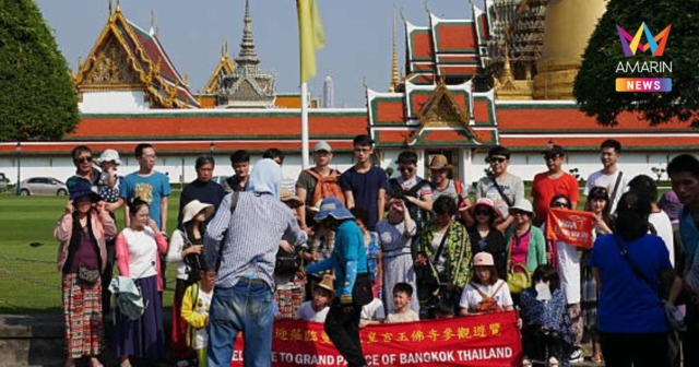 นักท่องเที่ยวจีนลดต่ำกว่าหมื่นคนต่อวัน เนื่องจากจีนมีเทศกาลท่องเที่ยว