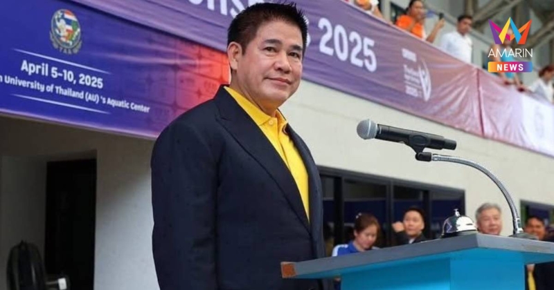 "ร.อ.ธรรมนัส" นั่ง นายกสมาคมกีฬาทางน้ำแห่งประเทศไทยคนใหม่