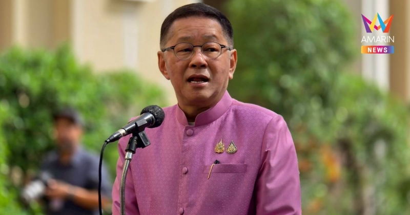 "ประเสริฐ" ย้ำนั่งมท.1 แค่ข่าวลือ หากโดนโยกก็พร้อมไป ยังไร้สัญญาณ
