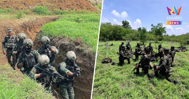 ทหารรบพิเศษ ฝึกทบทวนรูปขบวนการเคลื่อนที่ พร้อมสนับสนุนภารกิจทบ.