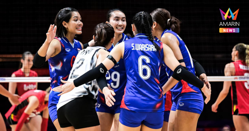 เปิดสถิติ "วอลเลย์บอลหญิง" ทีมชาติไทย ปะทะ ตุรกี นัดที่ 3 VNL 2025