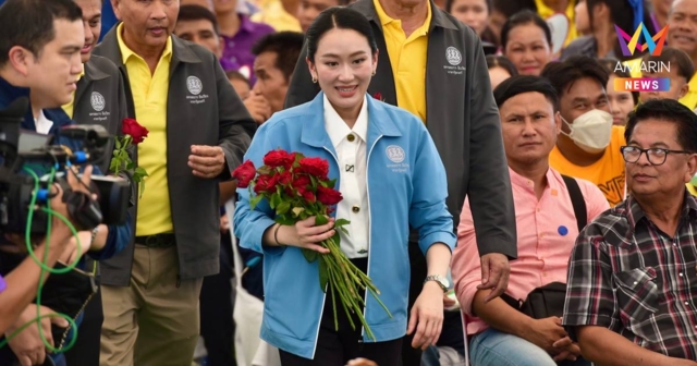 นายกฯ​ลงพื้นที่กาญจนบุรี หยอดคำหวานได้รอยยิ้มเป็นกำลังใจ​