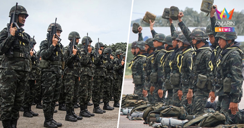 รักสงบ รบไม่ขลาด ป.5 พัน.25 ค่ายเขตอุดมศักดิ์ ตรวจความพร้อมรบ