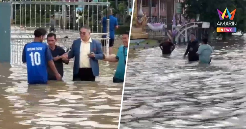 อิทธิพลพายุหวู่ติบ ฝนถล่มสกลนคร น้ำท่วมย่านเศรษฐกิจ