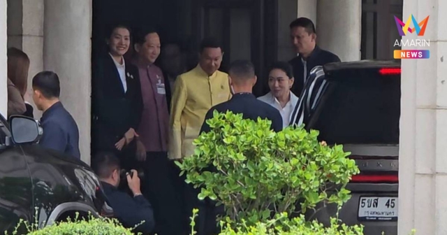 นายกฯ ออกทำเนียบรัฐบาล เตรียมบินไป จ.อุบลราชธานี