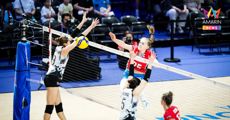 "วอลเลย์บอลหญิง" ทีมชาติไทย พ่าย เช็ก ศึกVNL 2025