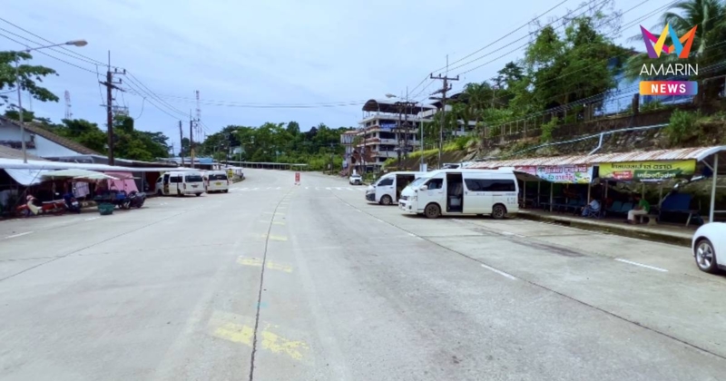 ตลาดการค้าชายแดนบ้านหาดเล็กเงียบเหงา ไม่มีนทท.แม้แต่คนเดียว