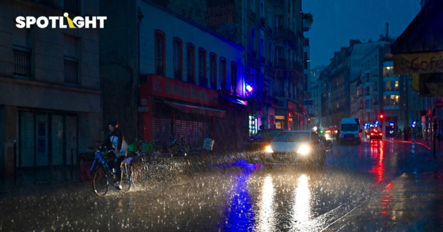 ปารีสอินเดอะเรน ฝรั่งเศสเจอฝนหนักอาจเพราะภูมิอากาศเปลี่ยนแปลง