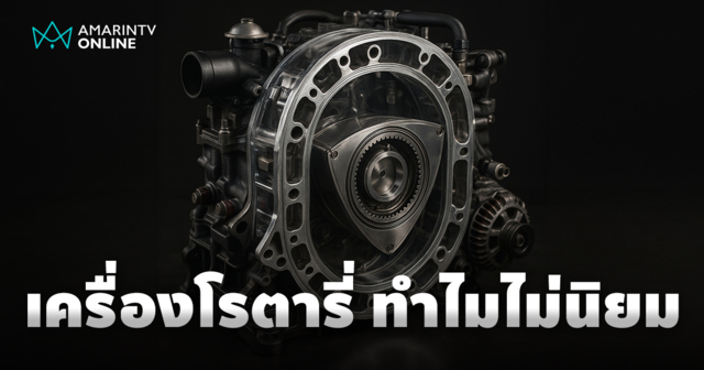 เครื่องยนต์โรตารี่ ศักยภาพน่าทึ่ง ทำไมถึงยังคง 