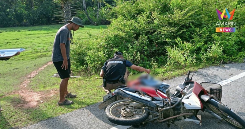 อุกอาจ! คนร้ายขี่จยย.ประกบยิงชายไทยพุทธ​วัย 32 ปี เสียชีวิตคาถนน