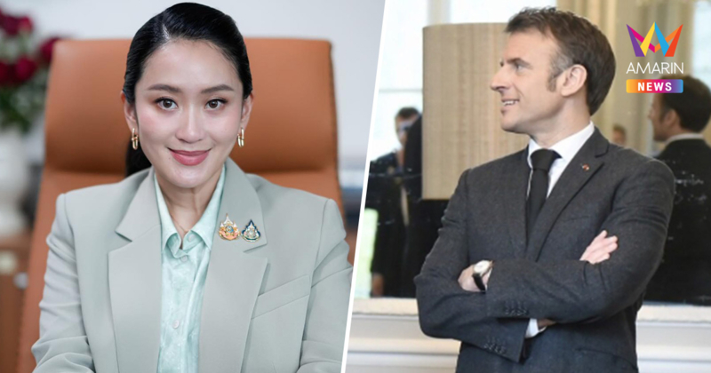 นายกฯ เชิญ "มาครง" เยือนไทย ย้ำพร้อมหารือกัมพูชา แก้ปมชายแดนสันติวิธี