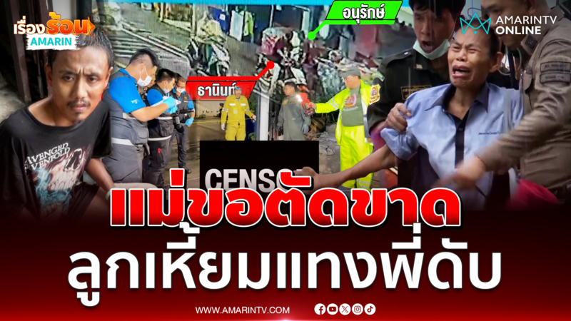 แม่ใจสลาย ลั่นขอตัดขาด ลูกชายคนเล็กแทงลูกชายคนโตดับ