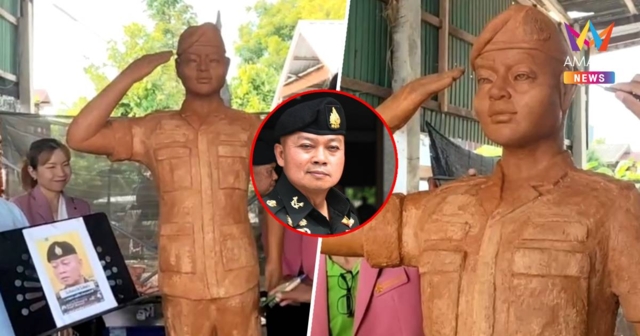 พร้อมร่วมขบวนแห่! เทียนรูปหล่อแม่ทัพภาคที่ 2
