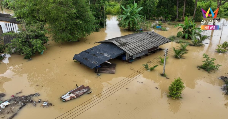 ฝนถล่มตราดทั้งคืน 2 ตำบลใน อ.เขาสมิง ขณะที่ ต.ประณีต ท่วม 7 หมู่บ้าน