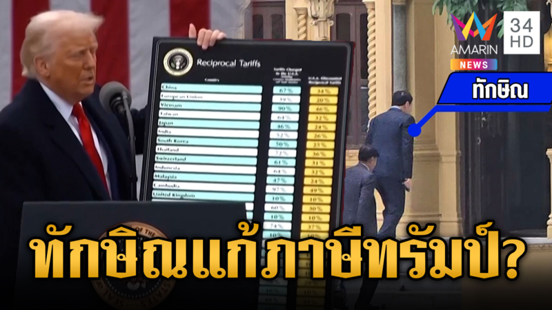 “ทักษิณ” เซอร์ไพรส์ โผล่ถกทีมไทยแลนด์รับมือภาษี “ทรัมป์”
