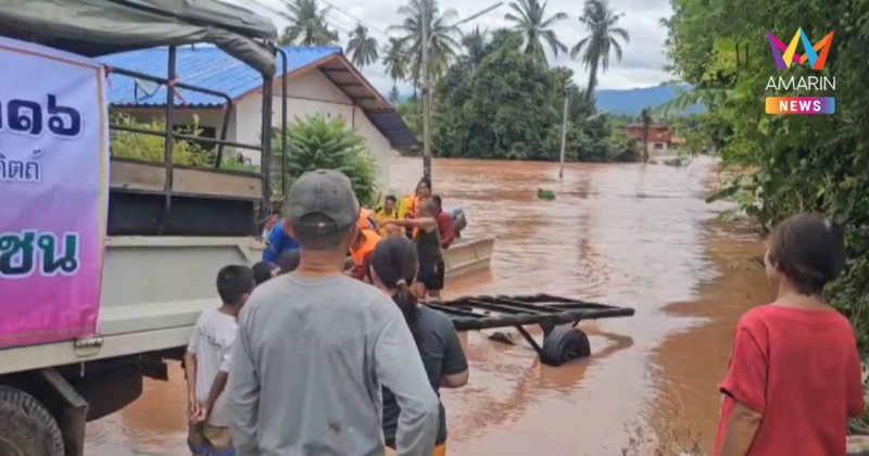 มวลน้ำทะลัก อ.น้ำปาด กระทบ 3 ตำบล เดือดร้อนกว่า 200 ครัวเรือน