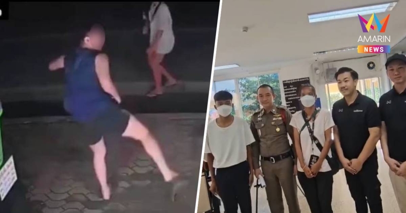 สะเทือนใจ!หนุ่มถีบเด็ก 7 ขวบ พร้อมญาติป่วยออทิสติก-ตำรวจเร่งล่าตัว