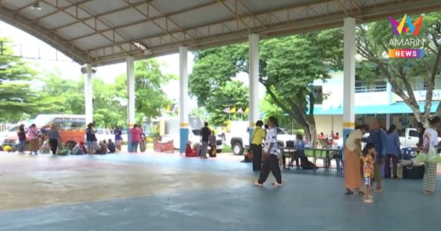 จนท.ประกาศปิดศูนย์อพยพ รร.ปราสาท เหตุยังอยู่ในรัศมีอันตราย