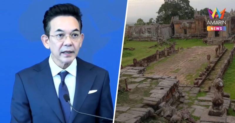 "ไทย"สวน"กัมพูชา"กล่าวหาทำปราสาทพระวิหารเสียหาย จ่อทำหนังสือแจง