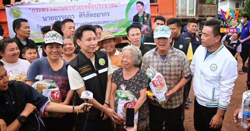 "อรรถกร" ลุยตรวจน้ำท่วมน่าน สั่งเร่งสำรวจความเสียหายพื้นที่เกษตร