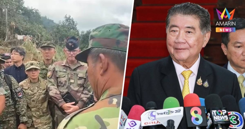 "ภูมิธรรม" ไม่กังวล'กัมพูชา'พาทูตต่างชาติ สำรวจชายแดนก่อนไทย