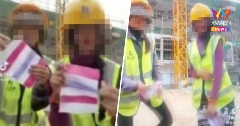 ผู้การฯปราจีน สั่งล่า 2 สาวกัมพูชา เหยียบธงชาติไทย