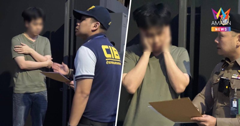 ด่วน! เปิดภาพนาทีบุกจับ "หมอบี ทูตสื่อวิญญาณ" ตำรวจคุมตัวสอบเข้ม